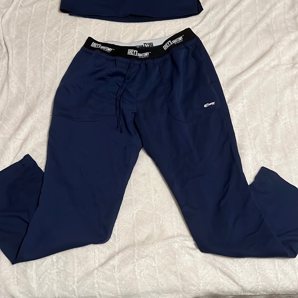 NAVY grey’s anatomy scrub pants